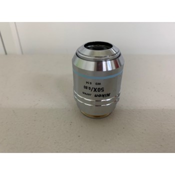 Nikon CF PLAN 50X0.80 BD WD 0.54 Microscope Objective Lens
